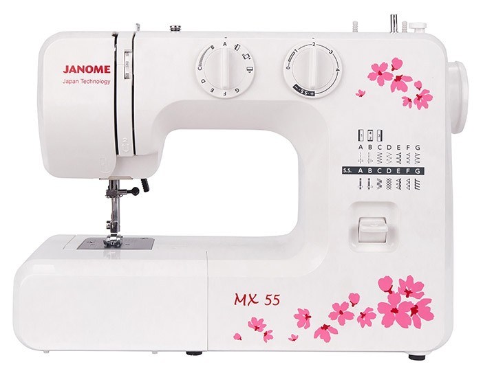 Электромеханическая швейная машина Janome MX 55